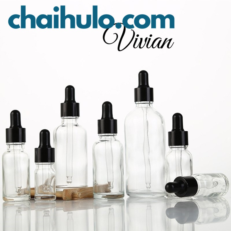 5ML-10ML Lọ Chiết Mỹ Phẩm Lọ Chiết Serum Mini Chai Lọ Thủy Tinh Đựng Tinh Dầu Màu Nâu/Trong Suốt Nắp Bóp Nhỏ Giọt