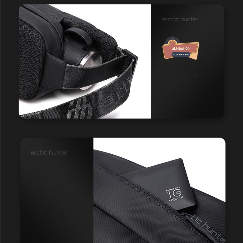 Túi đeo chéo Arctic Hunter - Nhỏ gọn, tiện dụng, thời trang, chống nước.