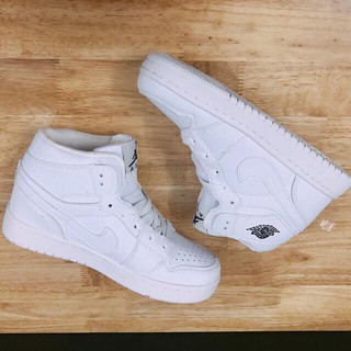 [FULL BOX +TẤT]Giày Thể Thao JD Trắng Cao Cao Cổ Nam Nữ  loại đẹp[ VIDEO+ẢNH THẬT]