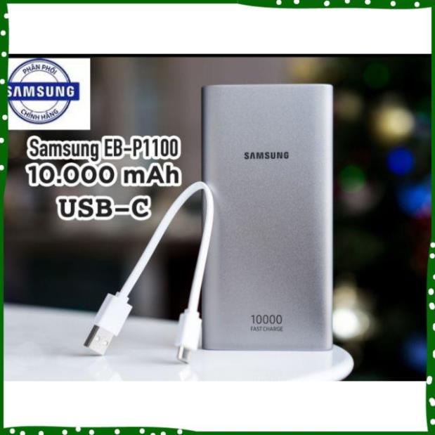 Sạc Dự Phòng Samsung❤️ FREESHIP❤️Sạc Dự Phòng Samsung 10.000mAh 2 Cổng USB + 1 Type-C✅BH 12 THÁNG Sạc Dự Phòng Samsung