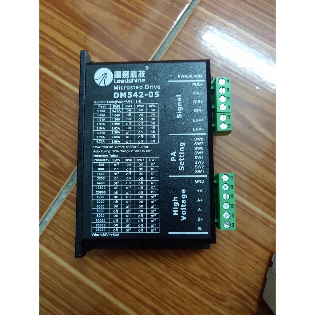 Driver điều khiển động cơ bước Leadshine DM542
