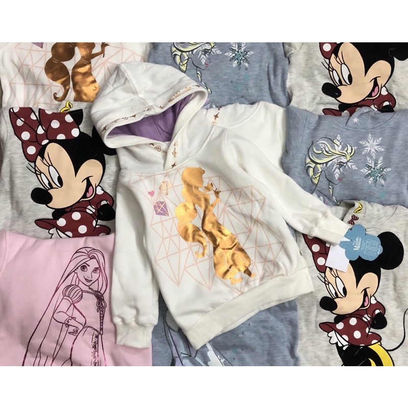 Áo nỉ hodie mũ dư xịn disney