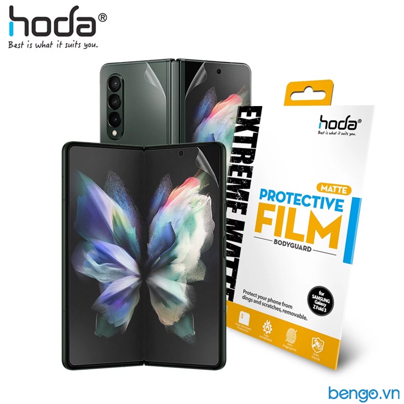 Bộ Dán Film HODA Cho Samsung Galaxy Z Fold 3 5G Z Flip 3 5G thumbnail