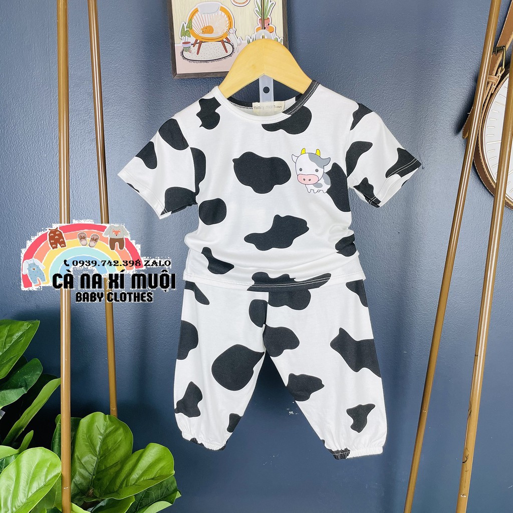 HOT&gt;&gt; FULLSIZE(7-26kg)Bộ Minky Mom ALIBABA BÒ SỮAFREE SHIP Thun Lạnh Hàng Chuẩn Họa Tiết Dể Thương Cho Bé Gái Bé Trai