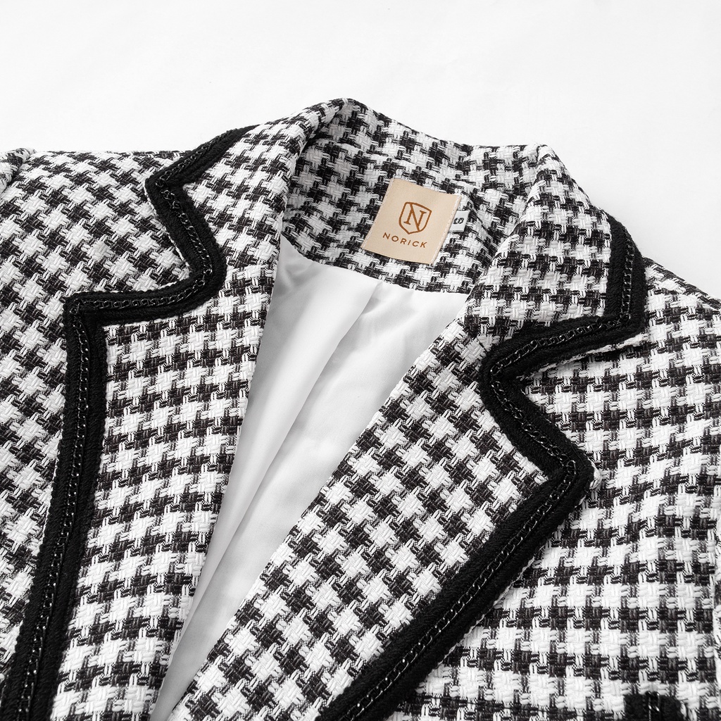 Bộ Áo Khoác Tweet Kiểu Dáng Cao Cấp Thời Trang Thiết Kế NORICK