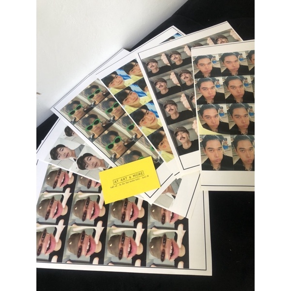 In sticker niêm phong idol theo yêu cầu 15k - tranbd - đọc kỹ mô tả
