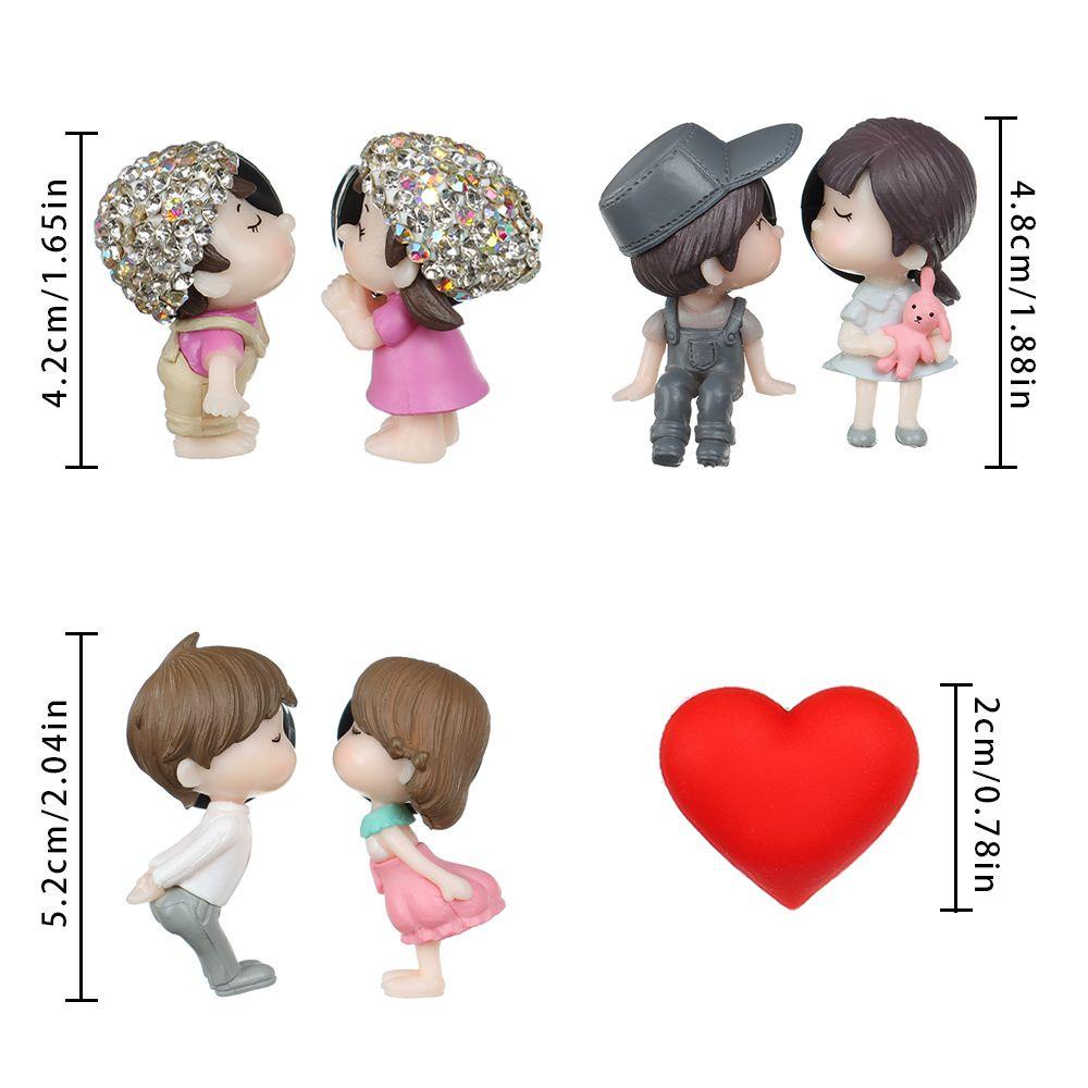 Nước Hoa Gắn Máy Điều Hòa Xe Hơi Họa Tiết Hoạt Hình Dành Cho Cặp Đôi