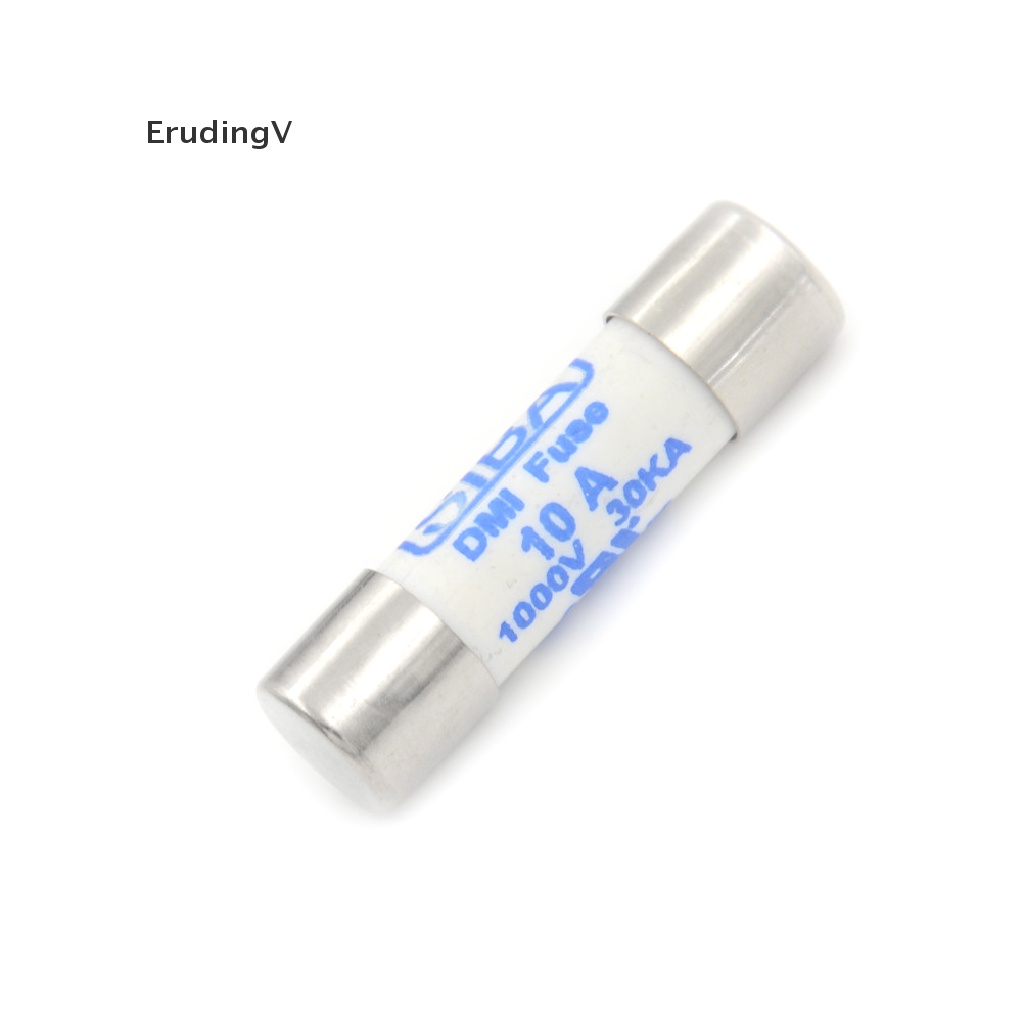 Cầu Chì Gốm Xi Lanh Màu Trắng 10X38Mm 1000V 10A