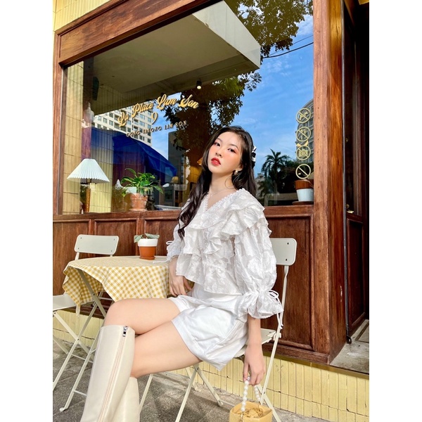 Cici Top, áo ren tiểu thư của Owlcat.chu | BigBuy360 - bigbuy360.vn