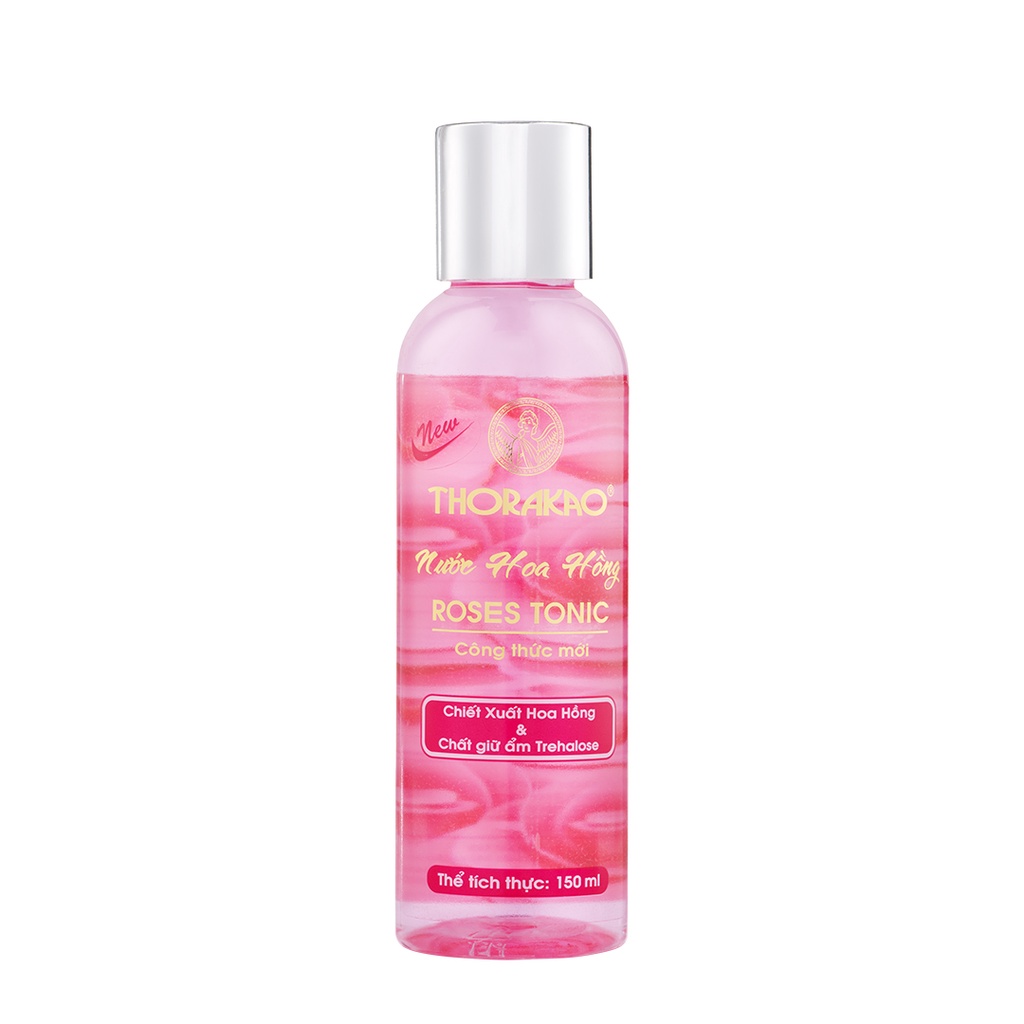 Toner cân bằng dưỡng ẩm da 150ml - Nước hoa hồng THORAKAO Roses Tonic