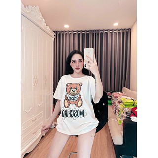 [FREESHIP - HÀNG LOẠI 1] ÁO PHÔNG GẤU MOSCHINO SIÊU HOT