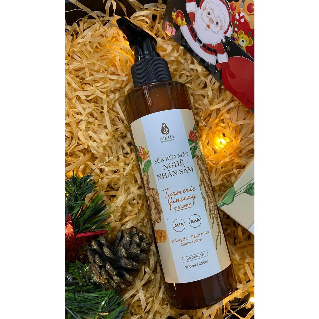 Sữa Rửa Mặt Giảm Mụn MELA Sáng Da, Làm Sạch Bụi Bẩn Và Bã Nhờn Trên Da