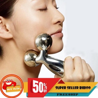 Con lăn massage mặt 3D tạo cằm vline