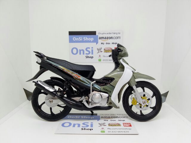 YAZ 125cc  TỈ LỆ 1/12 MÔ HÌNH XE MOTOR ĐỘ DÀN ÁO