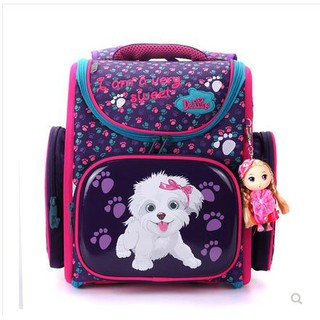 Cặp chống gù lưng Nga Siêu xinh cho bé gái - Chú cún con