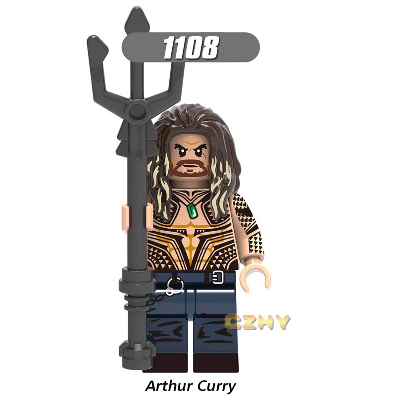 Mô Hình Nhân Vật Siêu Anh Hùng Aquaman Màu Đen