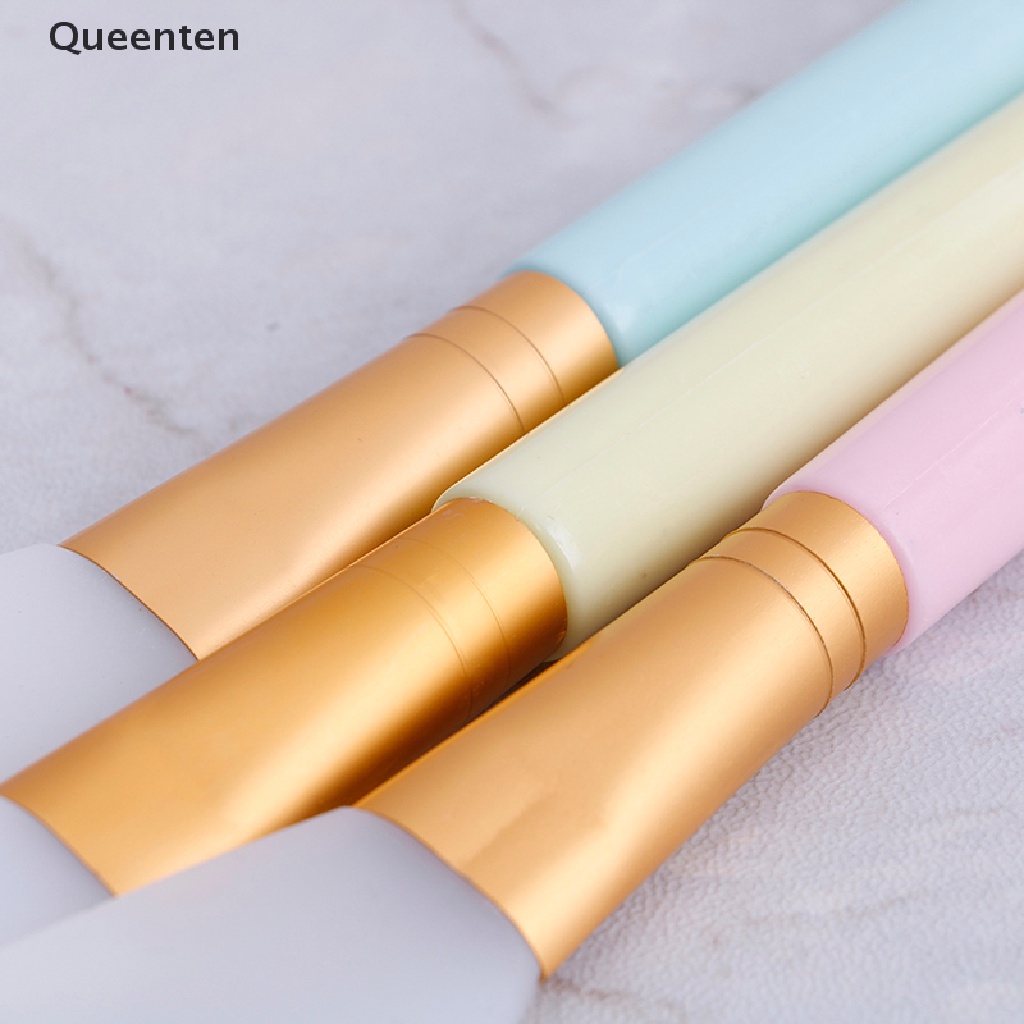 [Hàng mới về] Cọ silicone đầu phẳng thích hợp cho việc chăm sóc da mặt