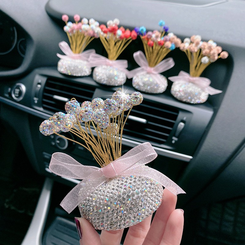 Cây tài lộc trang trí taplo xe , mix set trang trí siêu xinh tạo điểm nhấn cho xế yêu mang lại sự tươi mới và bình an