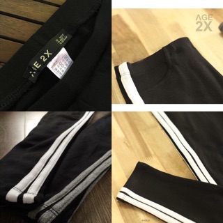 Quần legging 2 sọc