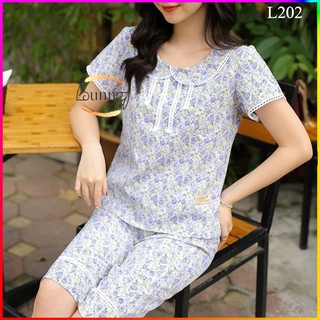 Đồ bộ nữ chất lụa, đồ bộ mặc nhà dày dặn mềm mịn kiểu dáng đẹp