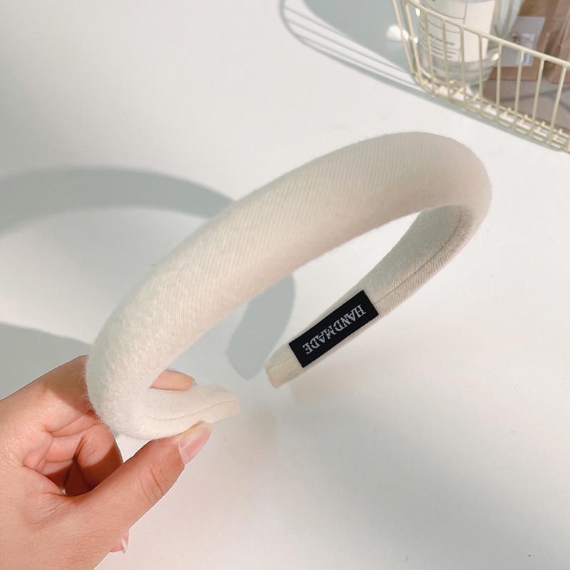 Băng đô rửa mặt vành rộng phong cách Hàn Quốc thời trang thu đông cho nữ