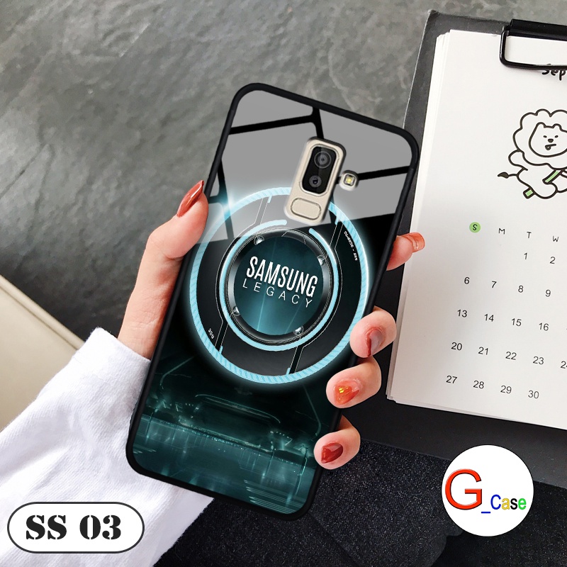 Ốp lưng kính 3D Samsung Galaxy J8