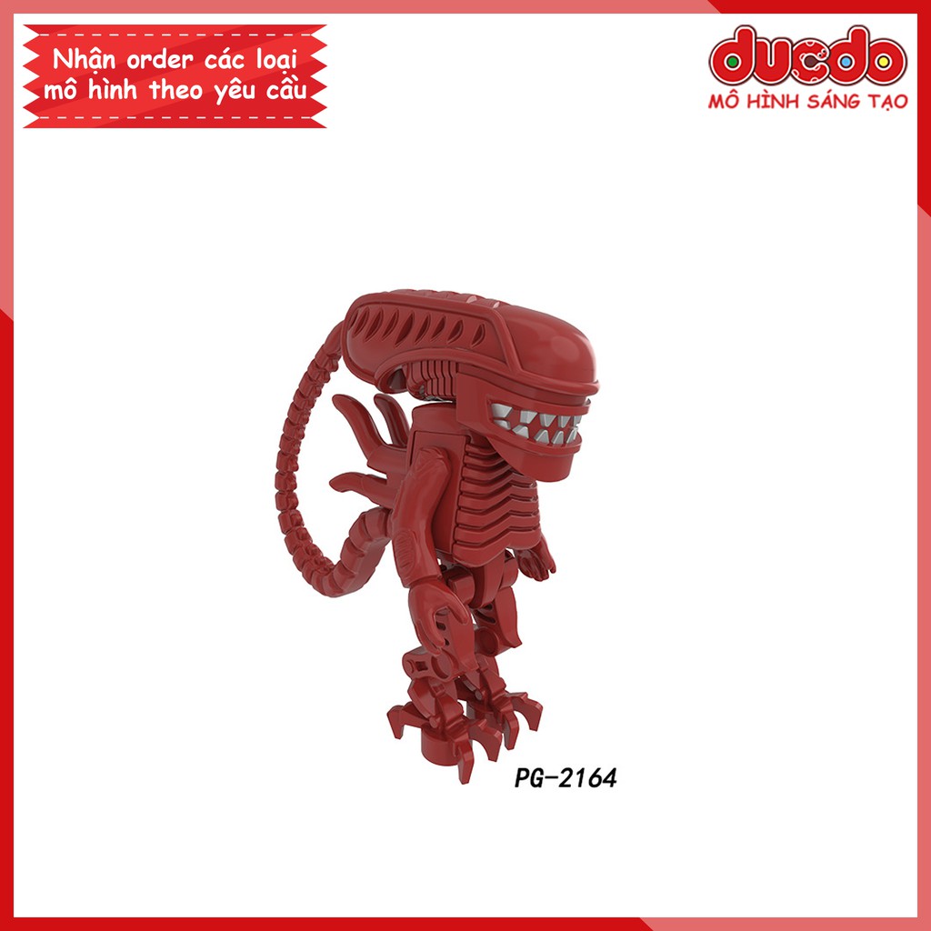 Minifigures quái vật vô hình Predator và Aliens - Đồ Chơi Lắp Ghép Xếp Hình Mô hình Mini POGO PG 8254