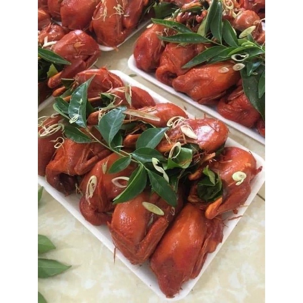 (DTFood-CHUYÊN SỈ) CHIM CÚT TẨM ƯỚP LÁ MÓC MẬT THƠM NGON TIỆN LỢI SET 10 CON