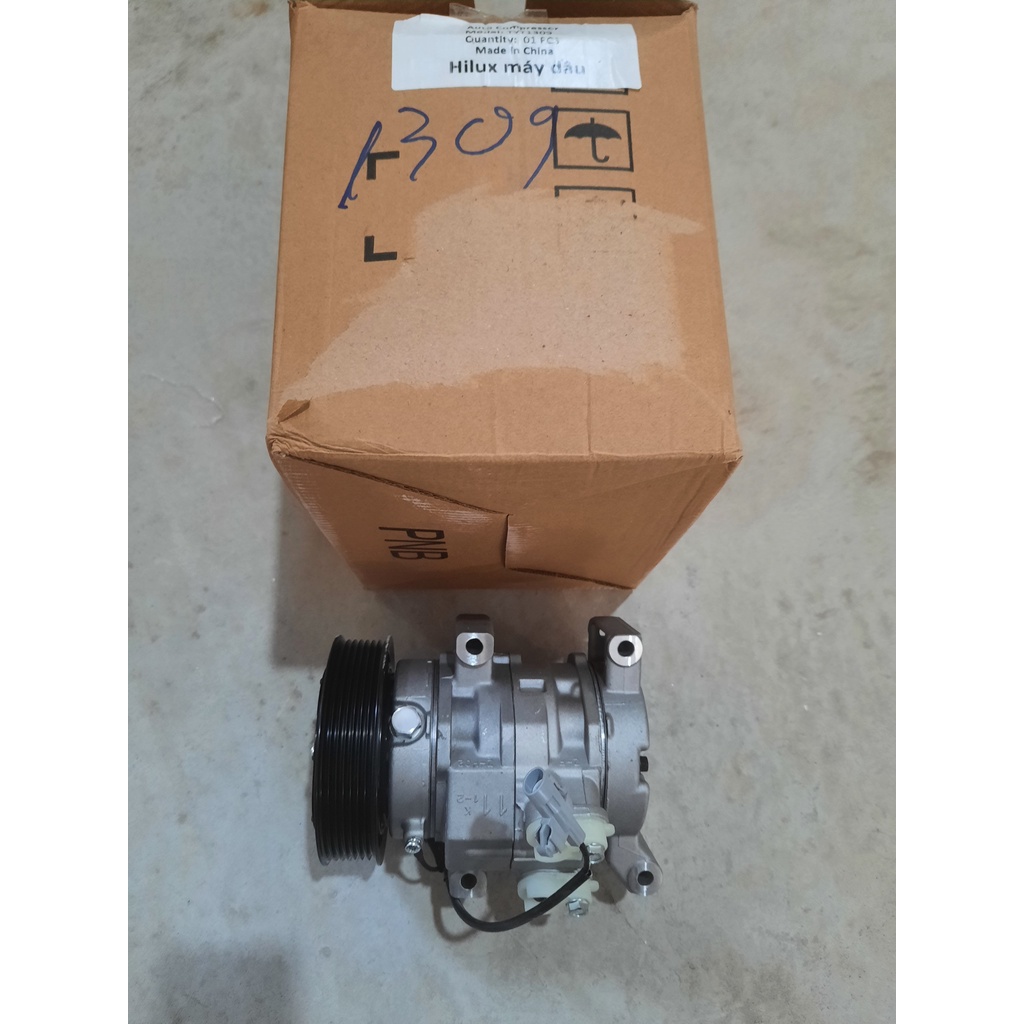 Lốc điều hòa TYT1309 lắp xe Toyota Hilux máy dầu đời 2008