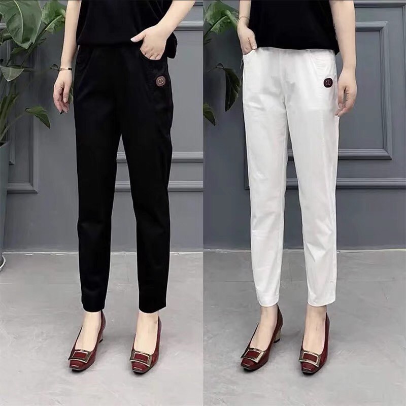 Quần Baggy Nữ, Quần Kaki Nữ Cạp Chun Phong Cách Trẻ Trung Sành Điệu Mẫu mới nhất 2021