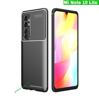 Ốp lưng Mi Note 10 Lite vân Rằn Ri Auto Focus chống sốc cao cấp