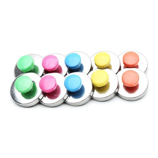Nam châm kim loại núm nhiều màu(5 núm)