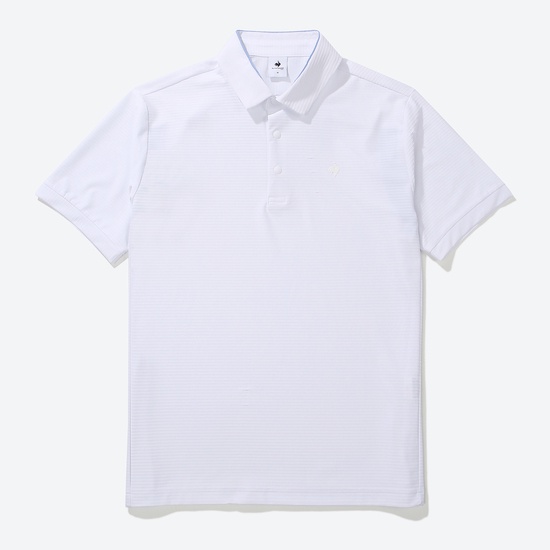 Áo Polo Thể Thao Le Coq Golf Nam GN211MTS45-WHTE