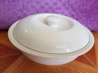 Thố sứ có nắp combo 2 cái