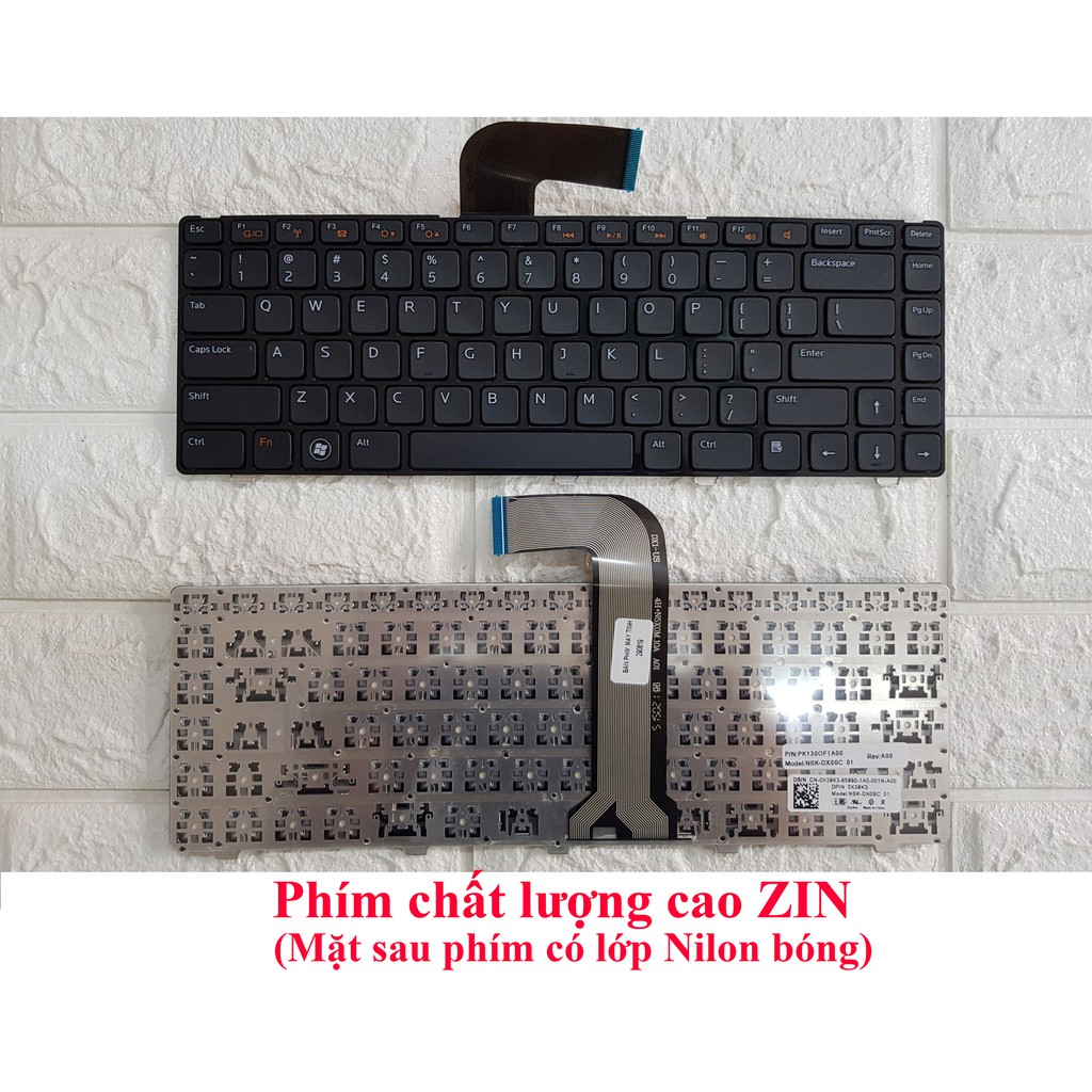 Bàn Phím Laptop Dell Inspiron N4110 N4050 N5050 M4040 4110 4050 5050 4040 1450 HÀNG CAO CẤP - NHẬP KHẨU