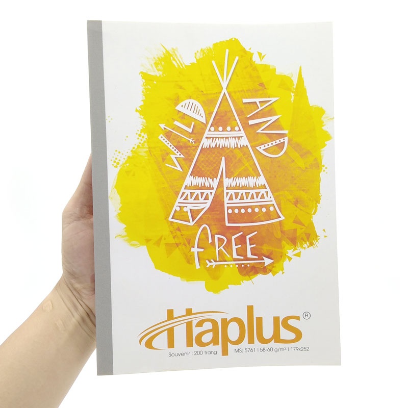 Vở Souvenir Kẻ Ngang 200 Trang ĐL 58-60g/m2 - Haplus 5761