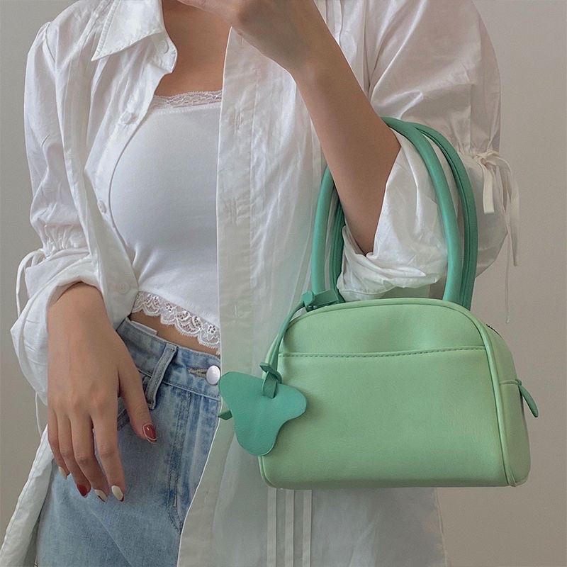 Túi xách đeo tay cầm tay đơn giản nhẹ nhàng phong cách ulzzang Hàn Quốc