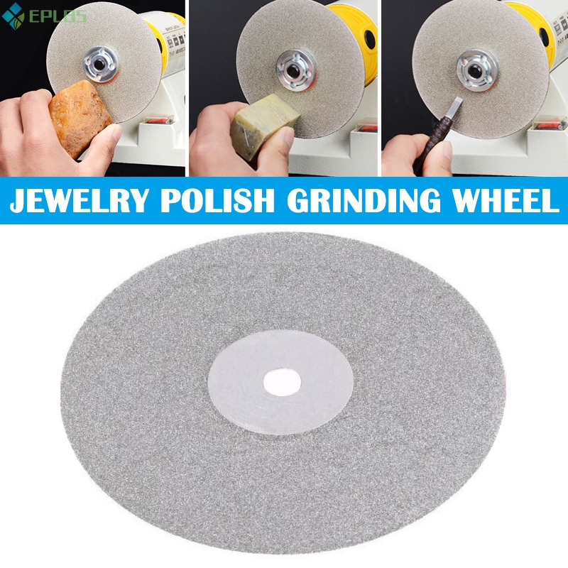 Đĩa mài kim cương đánh bóng trang sức 6 / 4 inch 150 / 100mm