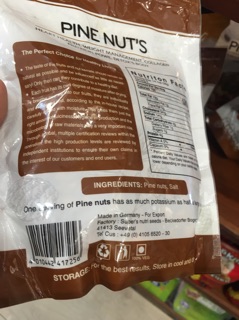 Hạt thông Rostaa 245g