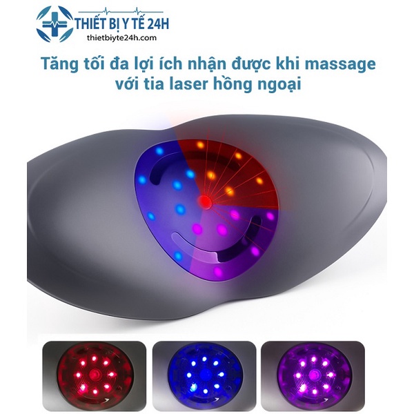 Máy Massage Lưng - Máy Mát Xa Lưng Thông Minh, Hỗ Trợ Xóa Bỏ Cơn Đau Nhức Vùng Lưng Nhanh Chóng, Cân Bằng Cột Sống Lưng