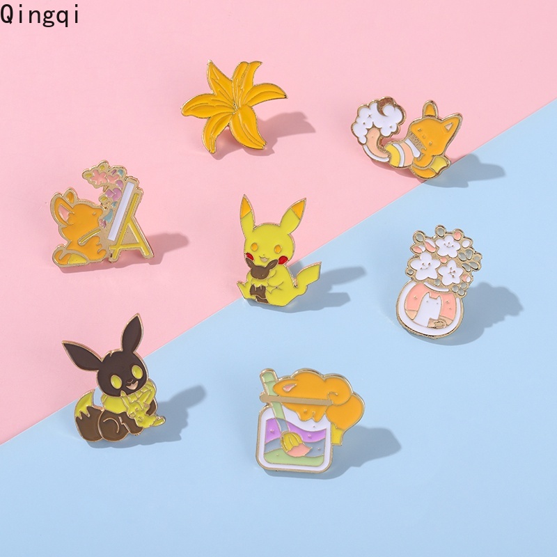 Trâm cài áo Miss Zoe hình động vật hoạt hình dễ thương dành cho cả nam và nữ