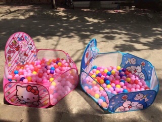 Lều doreamon + 100 bóng cho bé