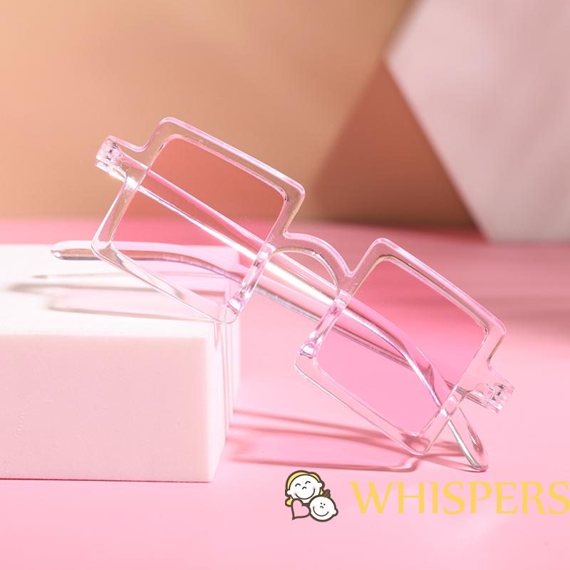 Kính râm gọng vuông chống tia uv400 sành điệu cho bé