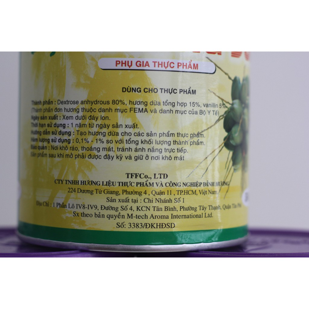 Bột hương dừa Đỉnh Hương 500g