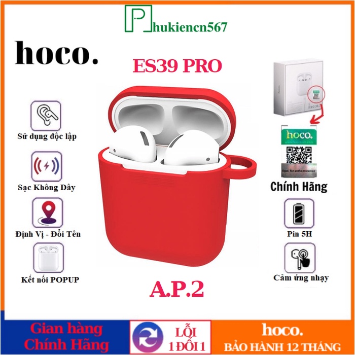 Tai nghe bluetooth Hoco ES39 PRO / Hoco ES39 phiên bản đặc biệt, kết nối không dây hỗ trợ định vị, đổi tên - BH 12 thang