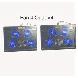 Đế tản nhiệt V4 - 4 Fan