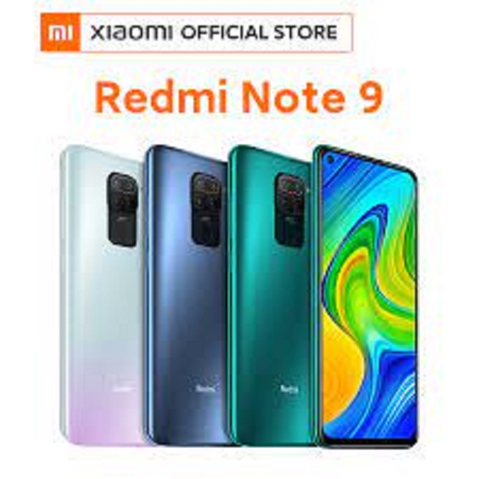 Điện thoại Xiaomi Redmi Note 9 2sim Ram 6G rom 128G Chính Hãng - màn hình 6.53inch