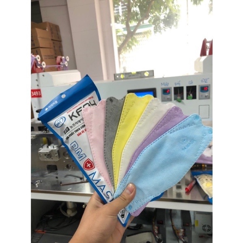 sỉ 1/2 thùng (150 cái) khẩu trang KF94 Công nghệ HQ hàng chính hãng