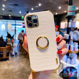 Ốp cá sấu cạnh vuông chống sốc cho ip 7plus/ 8plus/ x/ xs/ xs max/ 11/ 11 pro/ 11 pro max/ 12/ 12 pro/ 12 pro max