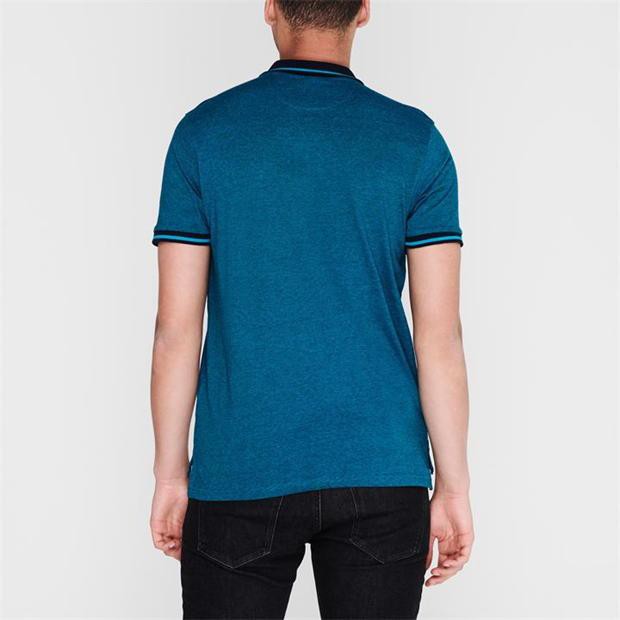 Áo Thun Nam Pierre Cardin Polo Pin Stripe Navy Teal